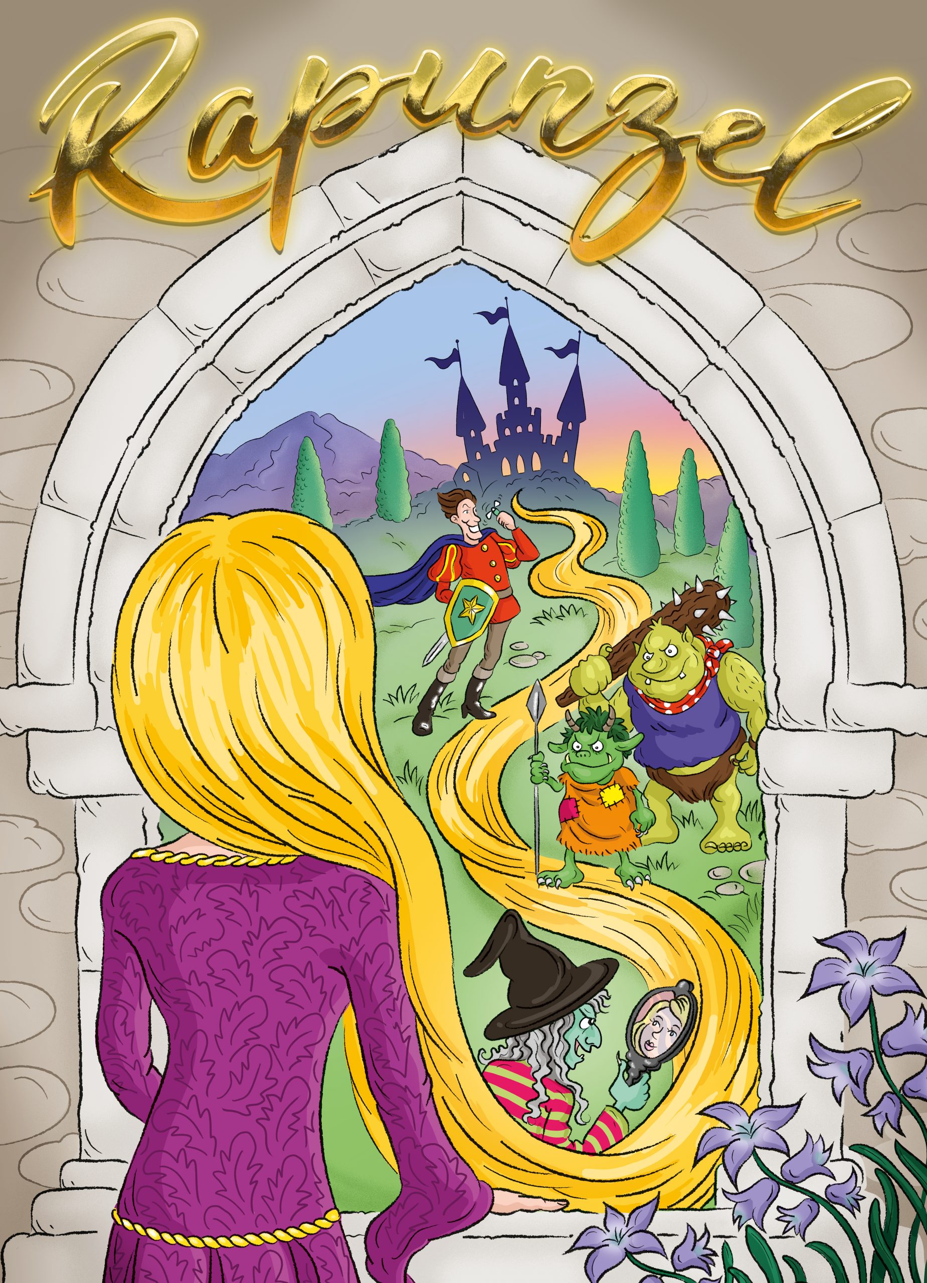 Past Productions Rapunzel Poster Scaled