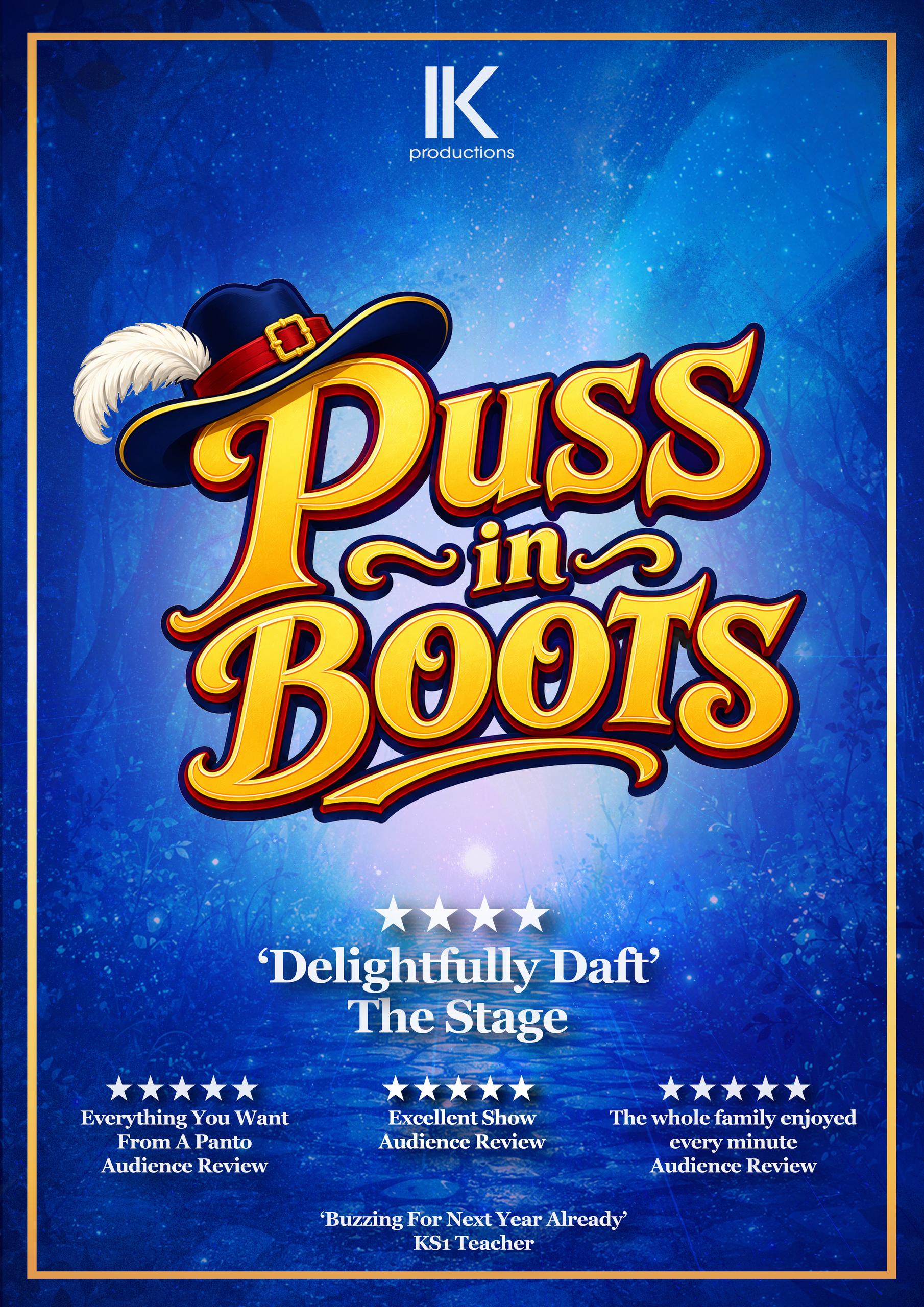 Home puss in boots poster